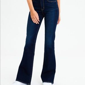 American Eagle Jeans Highest Rise Flare sz 14